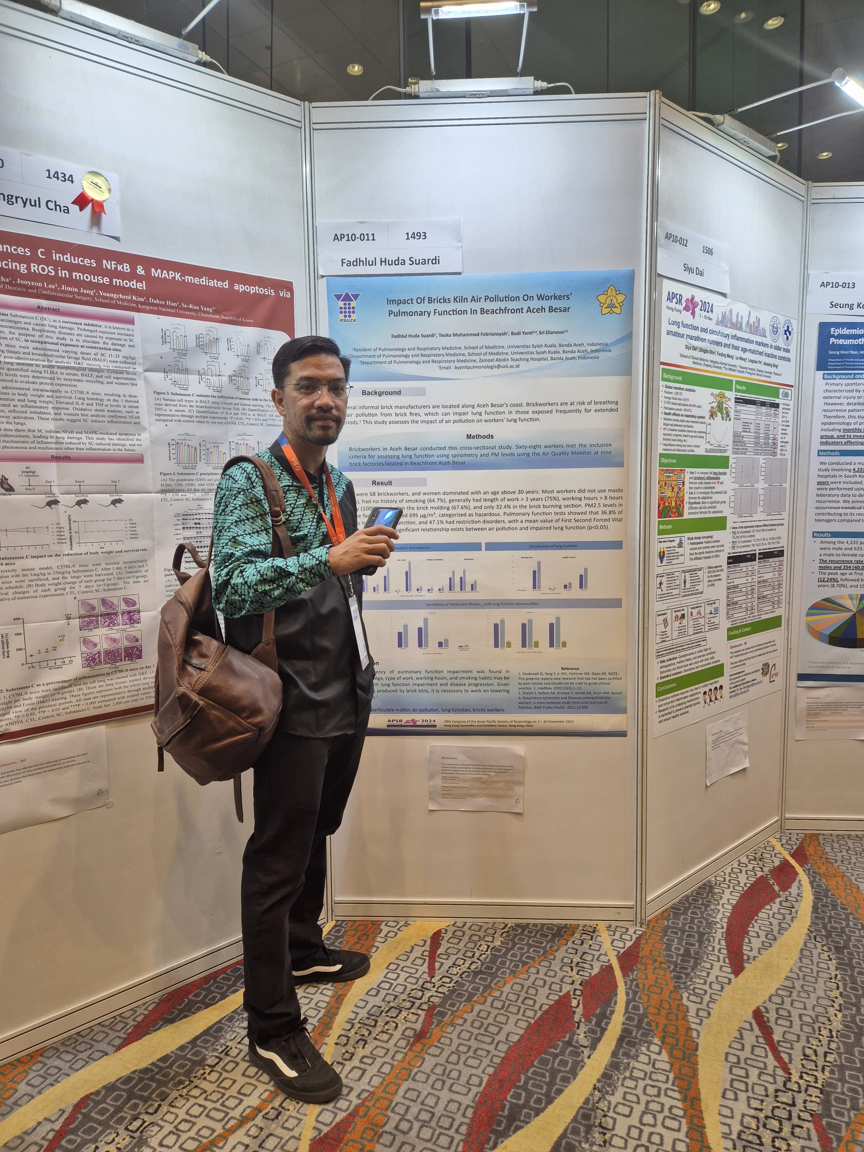 PPDS Pulmonologi Ikut menyemarakkan Kongres Internasional Asian Pacific Society of Respirology (APSR)