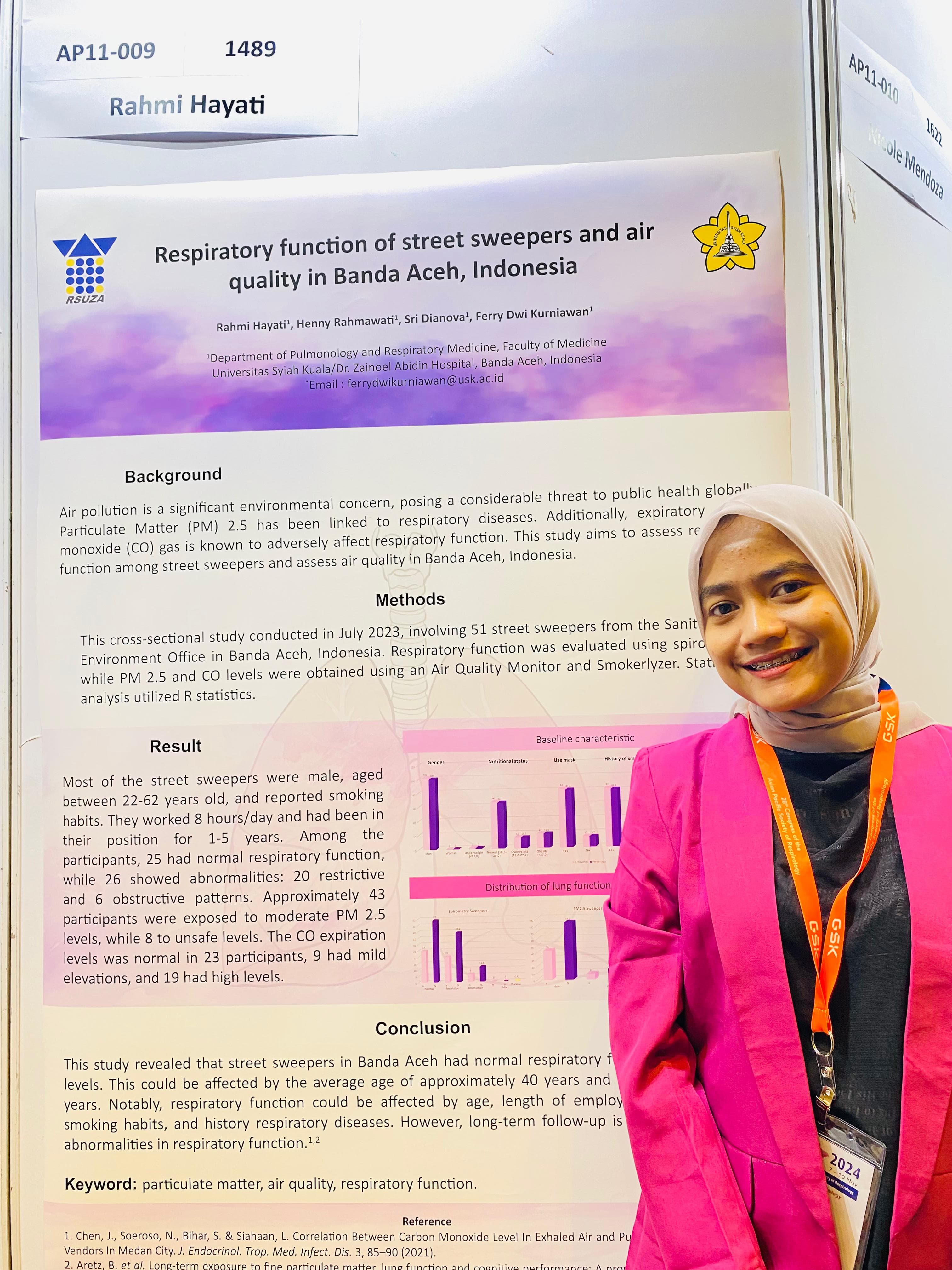 PPDS Pulmonologi Ikut menyemarakkan Kongres Internasional Asian Pacific Society of Respirology (APSR)