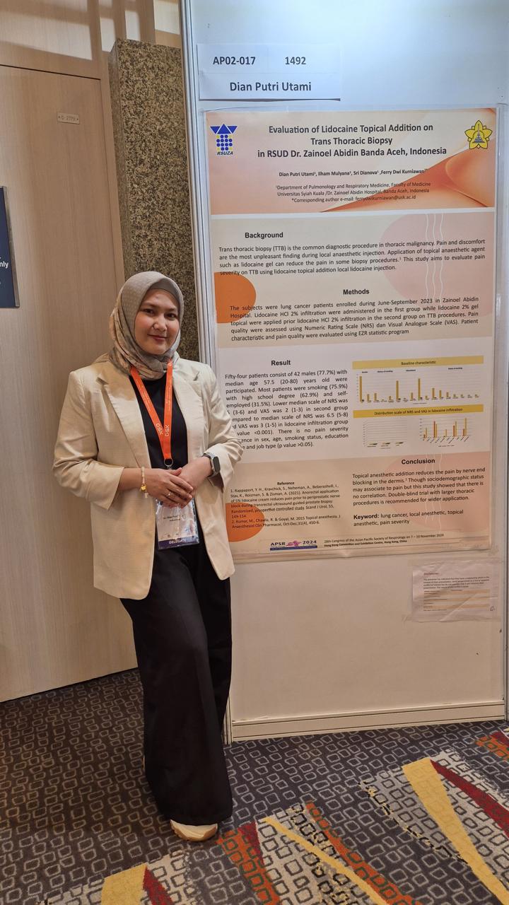 PPDS Pulmonologi Ikut menyemarakkan Kongres Internasional Asian Pacific Society of Respirology (APSR)