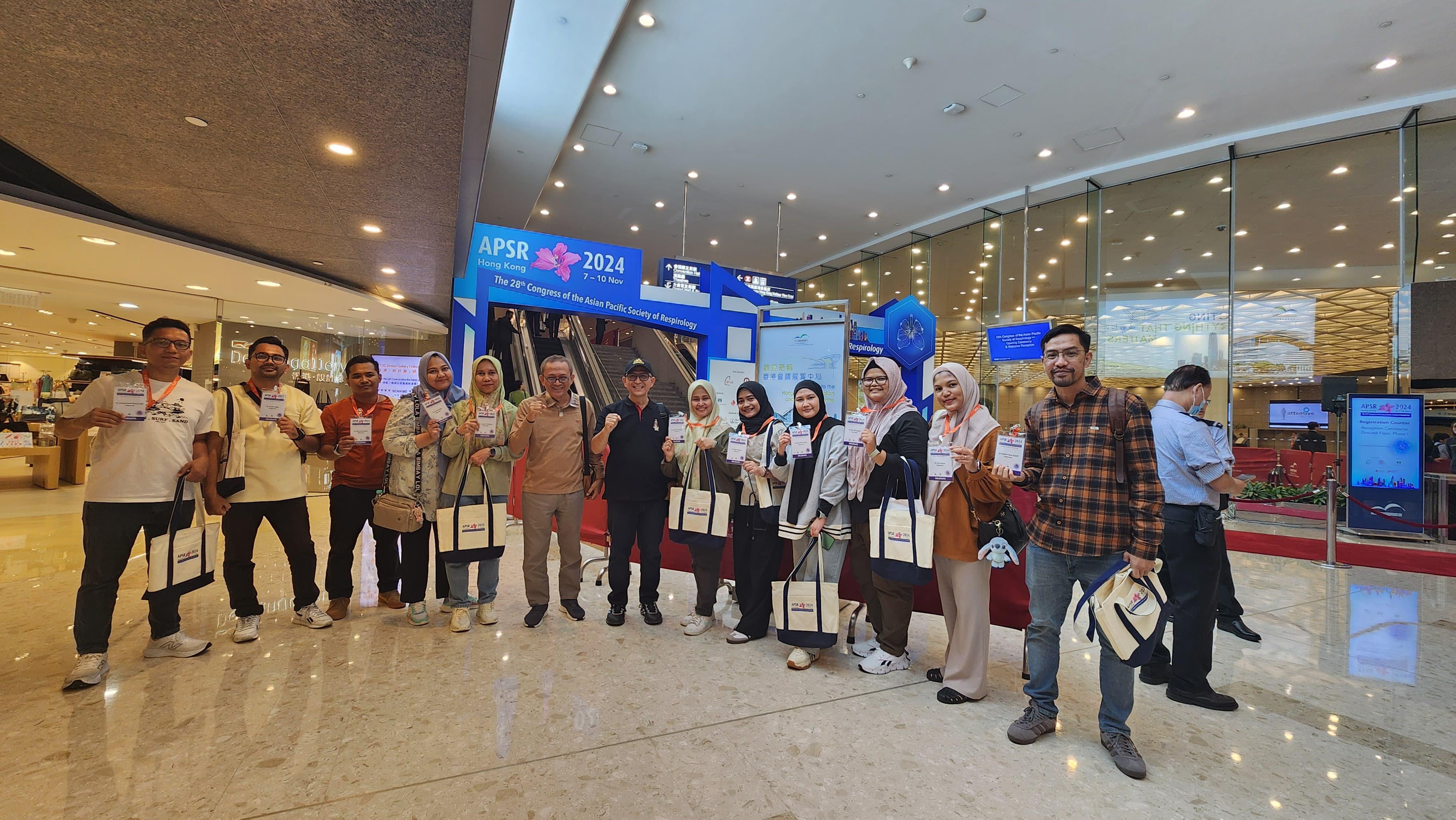 PPDS Pulmonologi Ikut menyemarakkan Kongres Internasional