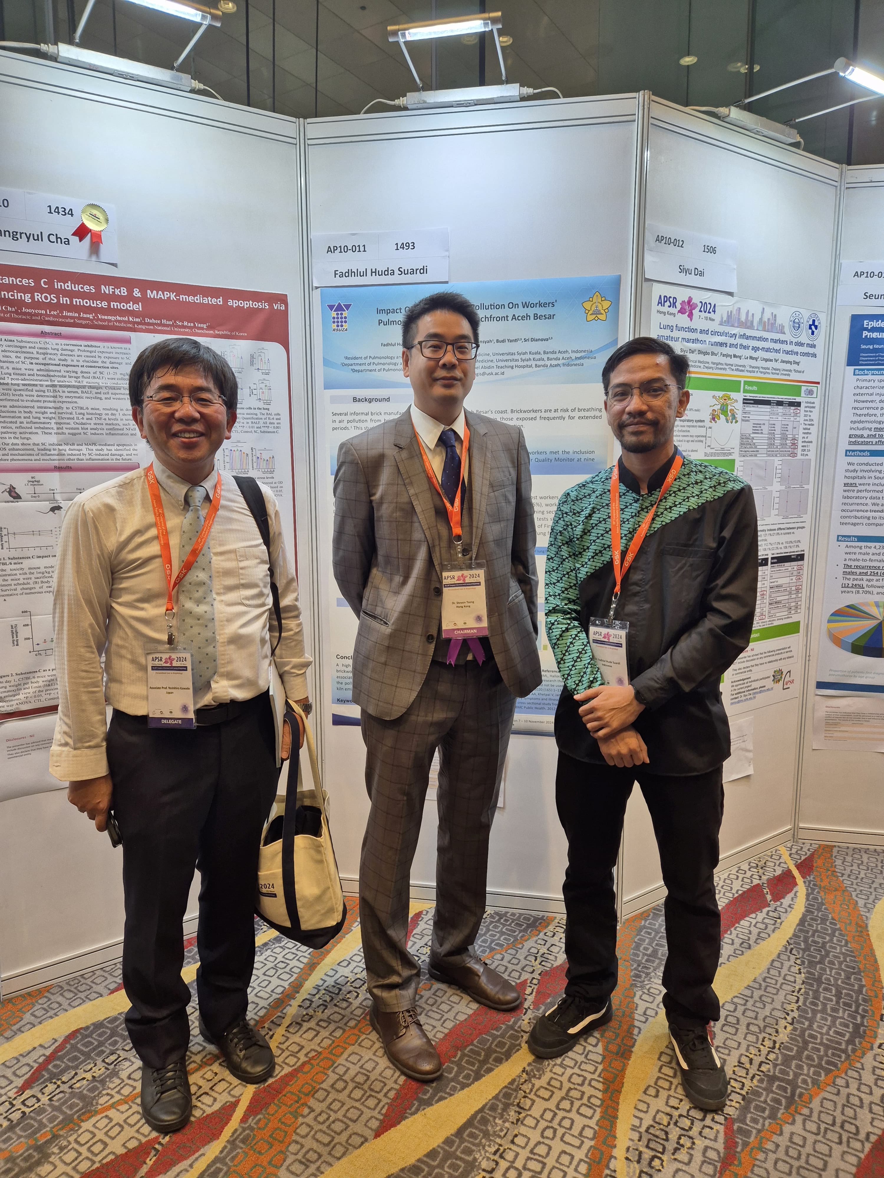 PPDS Pulmonologi Ikut menyemarakkan Kongres Internasional Asian Pacific Society of Respirology (APSR)