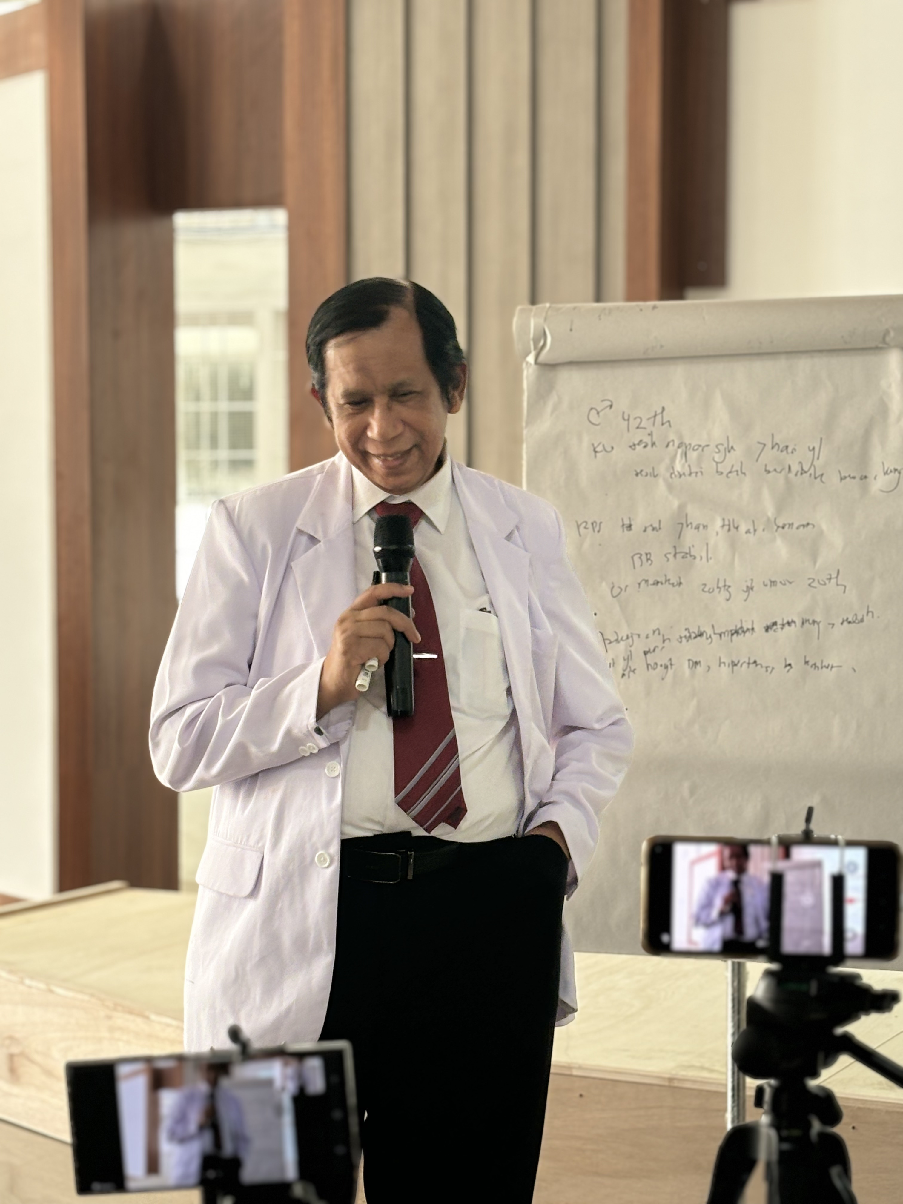 Kuliah Tamu bersama Prof. dr. Faisal Yunus Ph.D, Sp. P(K), FCCP, FISR